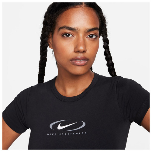 Nike Γυναικεία κοντομάνικη μπλούζα Sportswear BBY Tee Swoosh